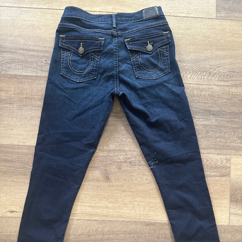True Religion Halle Mid Rise Super Skinny